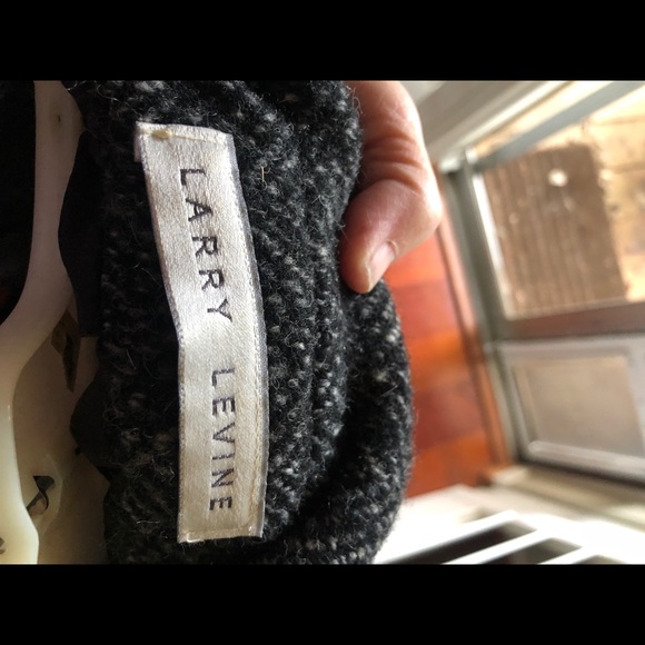 VTG Larry Levine Twill Weave Wool/Nylon Lined Coat - Picture 7 of 11